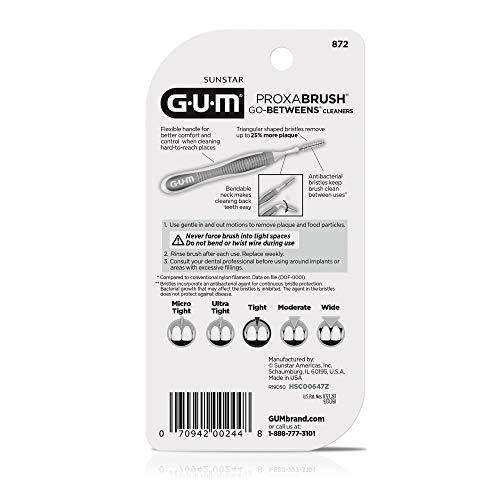 Interdental cleaner designed for braces and dental devices