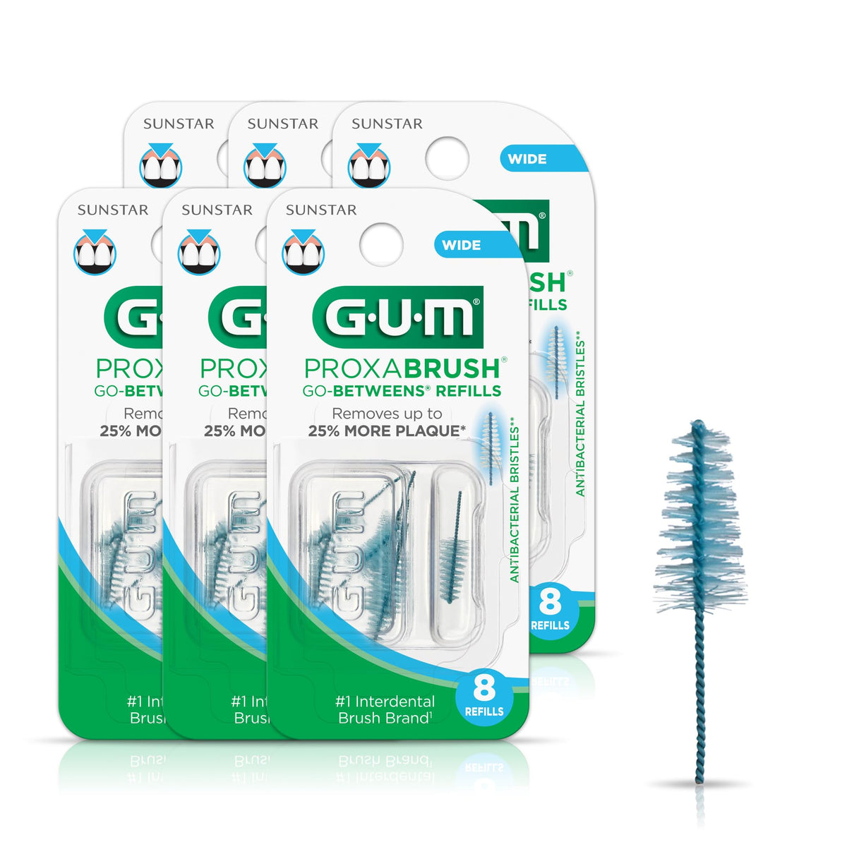 GUM Proxabrush Go-Betweens Refills Wide - product image 1