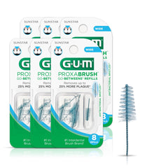 GUM Proxabrush Go-Betweens Wide refill pack close-up