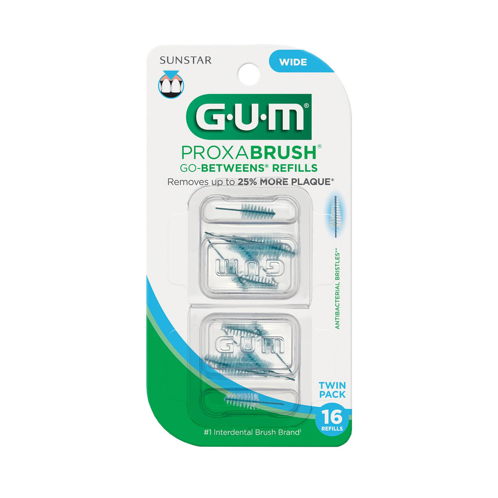 GUM Proxabrush Go-Betweens refills packaging
