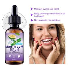 Illustration of gum health improvement and regrowth