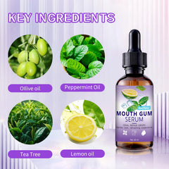 Natural plant extracts used for gum care in Gum Restore Drops