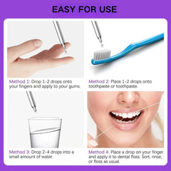 Gum Restore Drops used for daily oral care and fresh breath