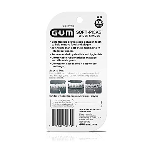 Wide-space interdental brush suitable for braces and orthodontics