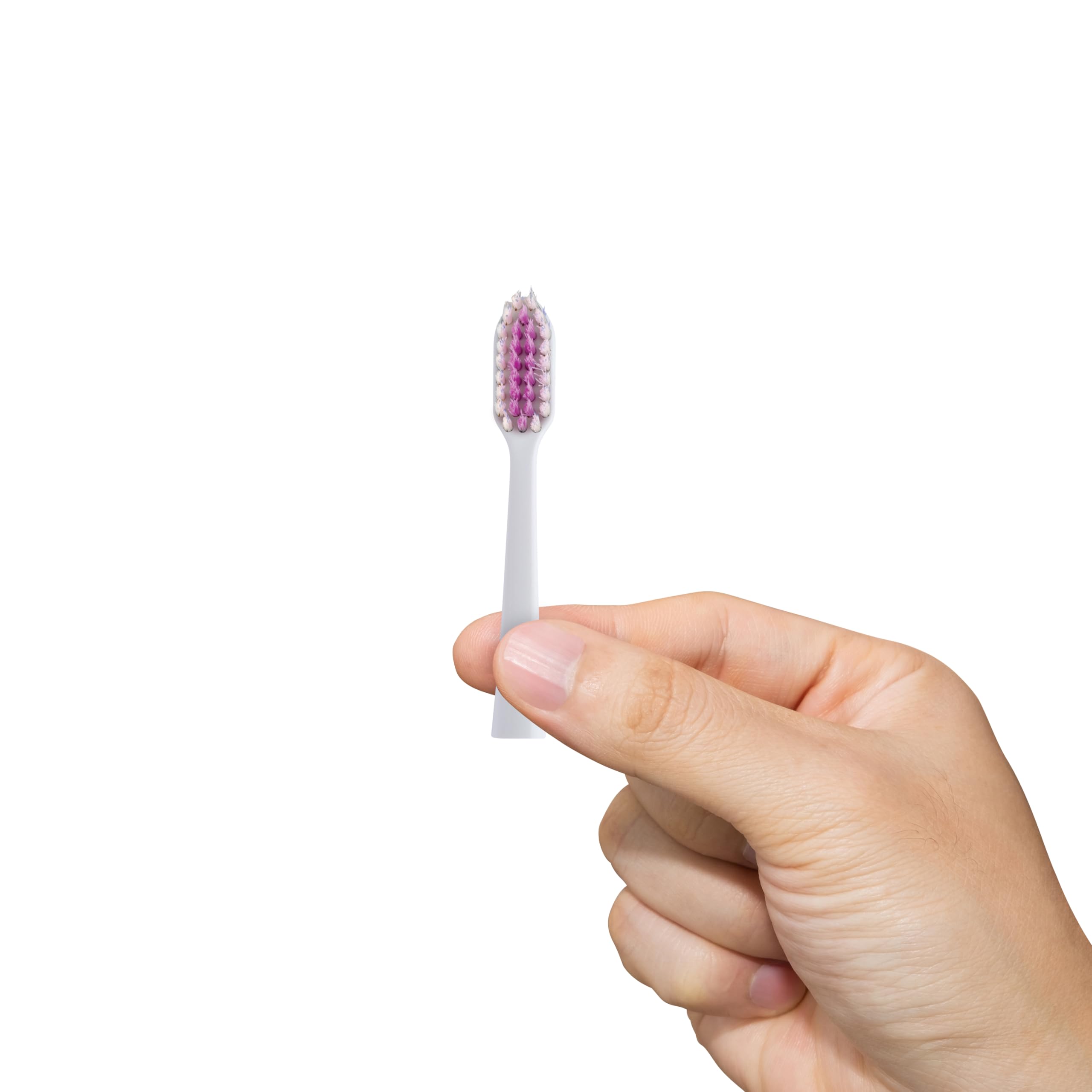 White GUM Sonic refill heads compatible with the Sonic-powered toothbrush