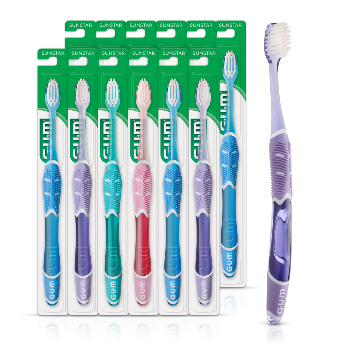 GUM Technique Deep Clean Sensitive Toothbrush with compact head
