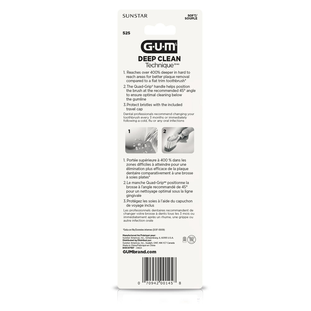 Packaging image of GUM Technique Deep Clean Toothbrush