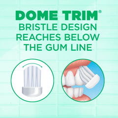 Toothbrush showing 45-degree angle brushing guidance