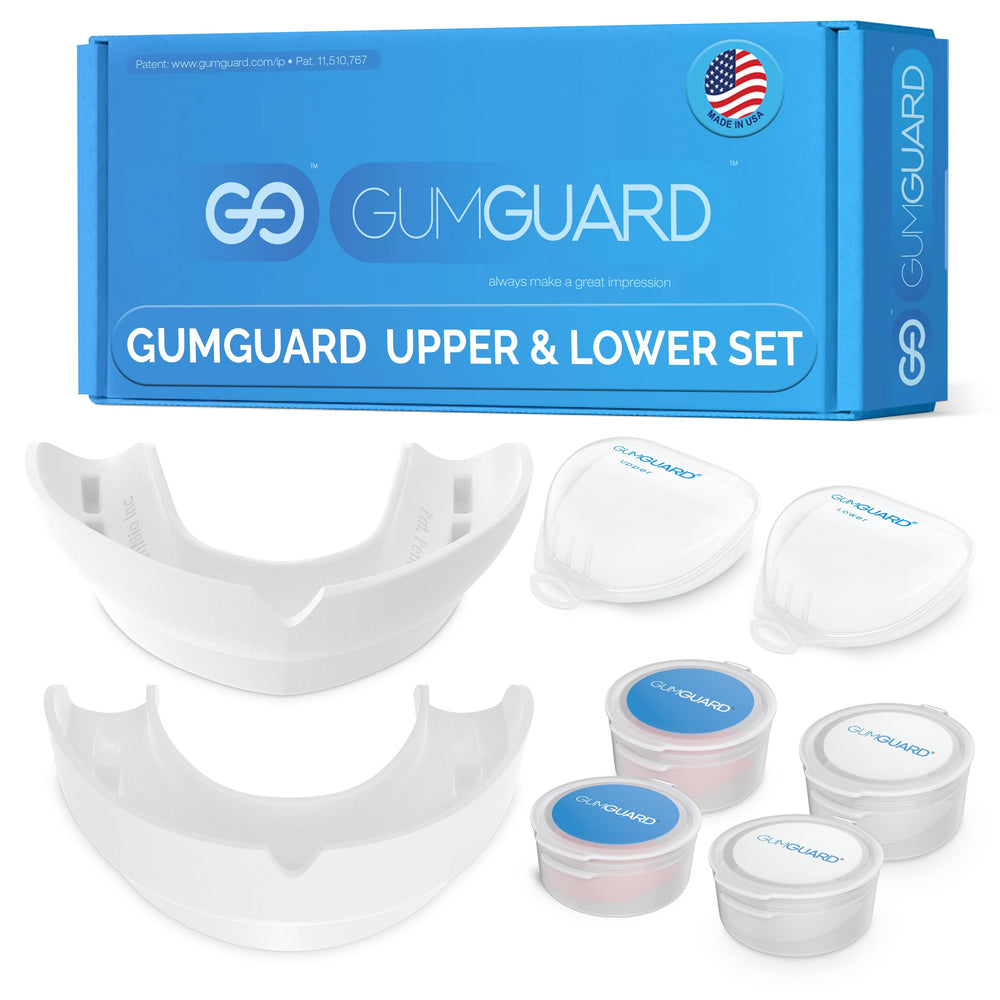 Close-up of GumGuard soft, flexible material