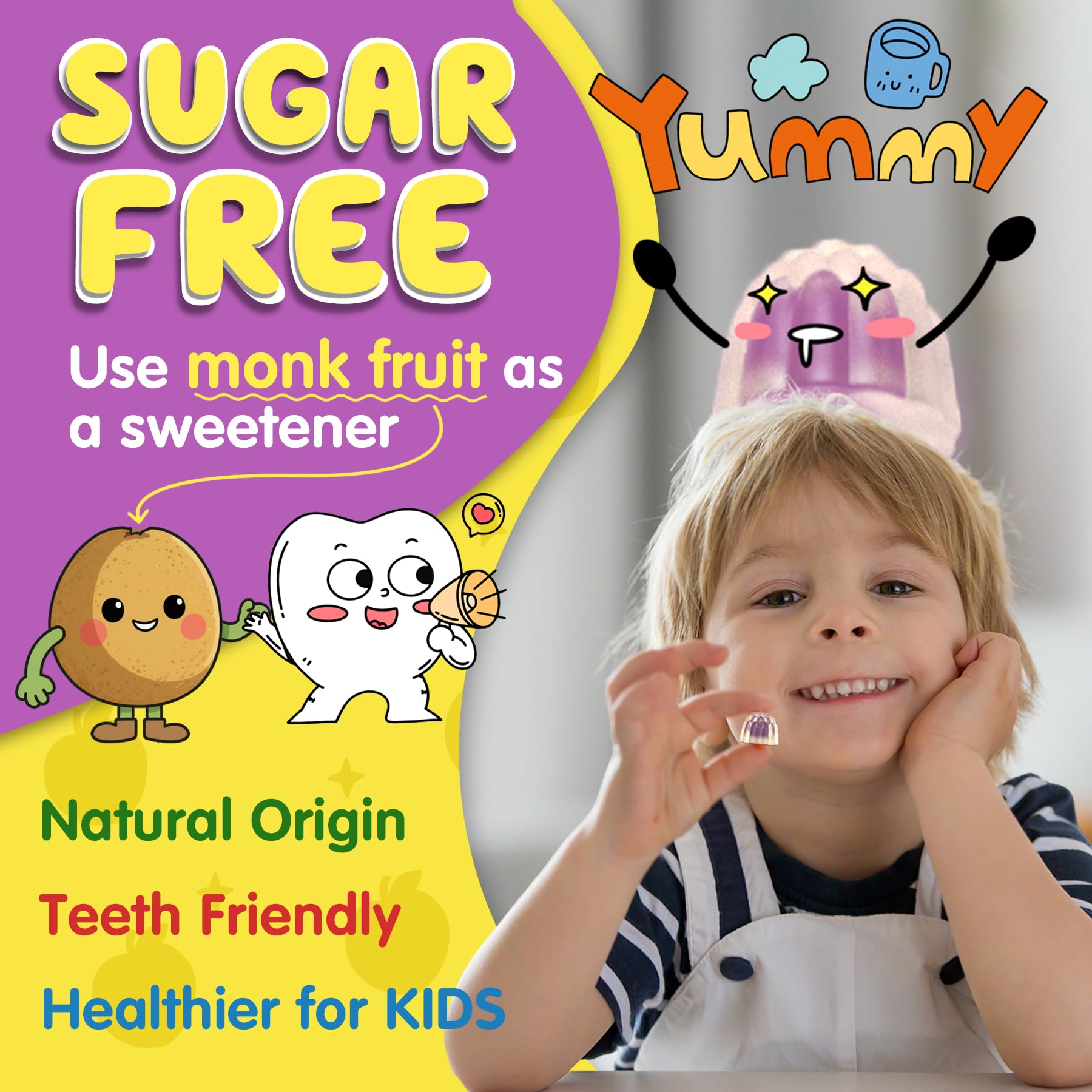 Cross-section showing GummieJel Liquid Core