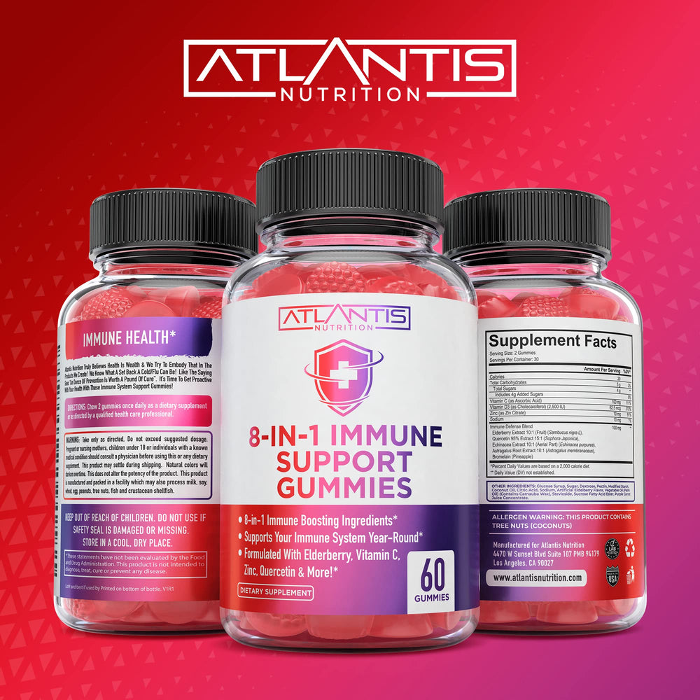 Gummies texture and finish with elderberry flavor