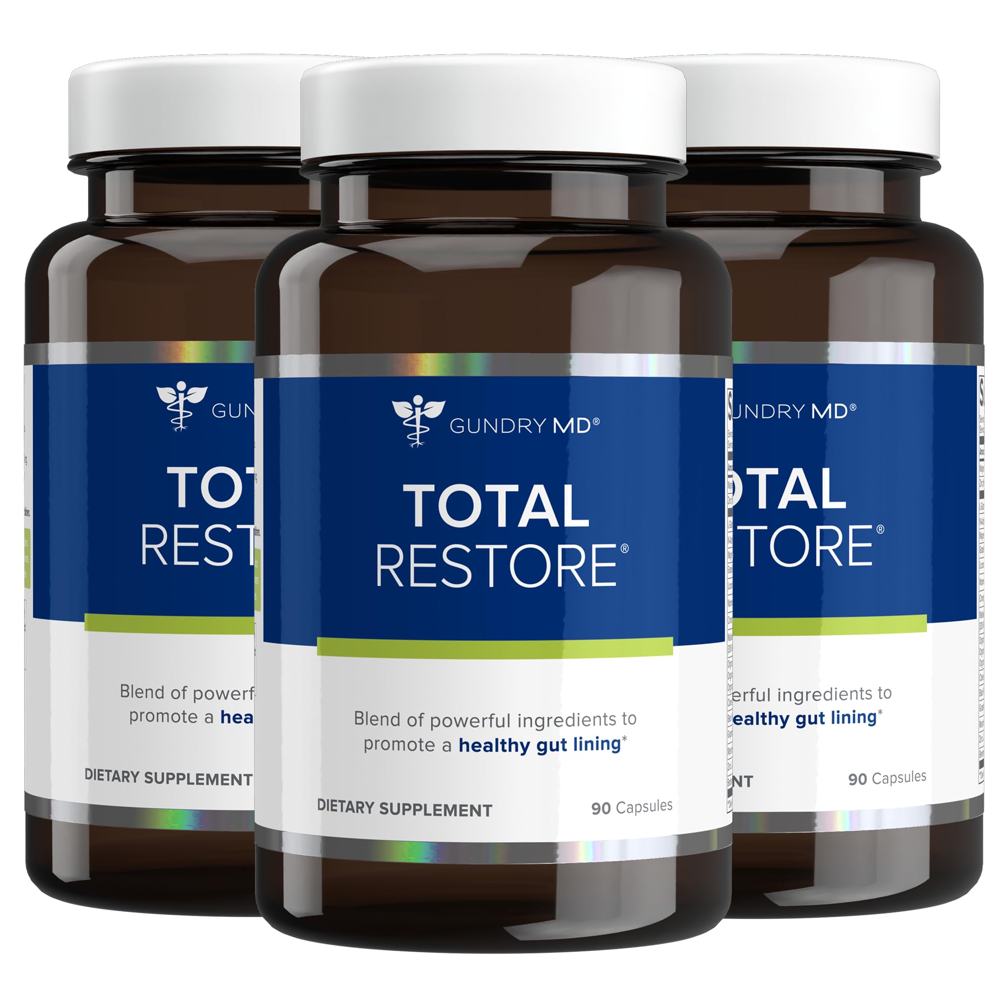 Gundry MD Total Restore Gut Lining Support bottle with packaging