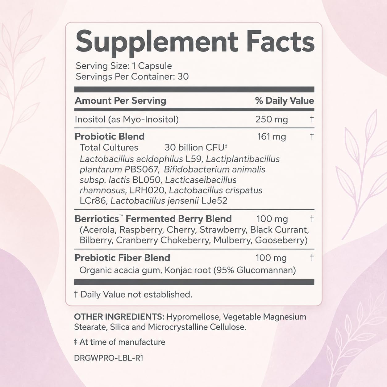 Gundry MD probiotic capsule in hand illustrating one-per-day simplicity