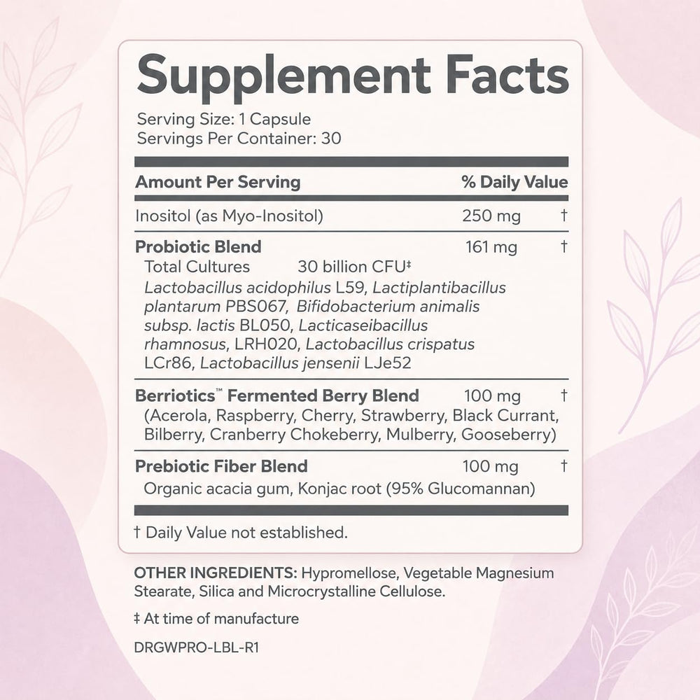 Gundry MD probiotic capsule in hand illustrating one-per-day simplicity
