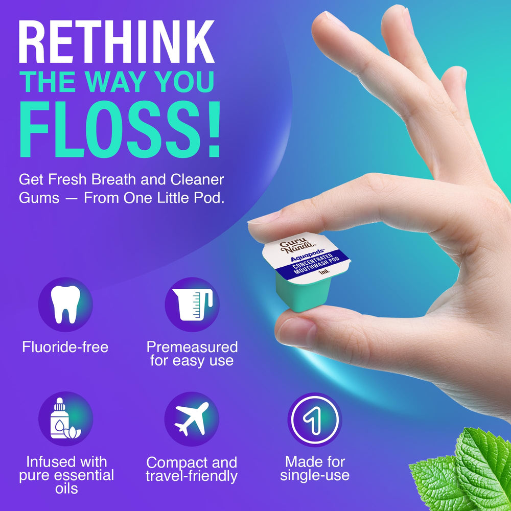 Close-up of a pre-measured Aqua Pod tablet