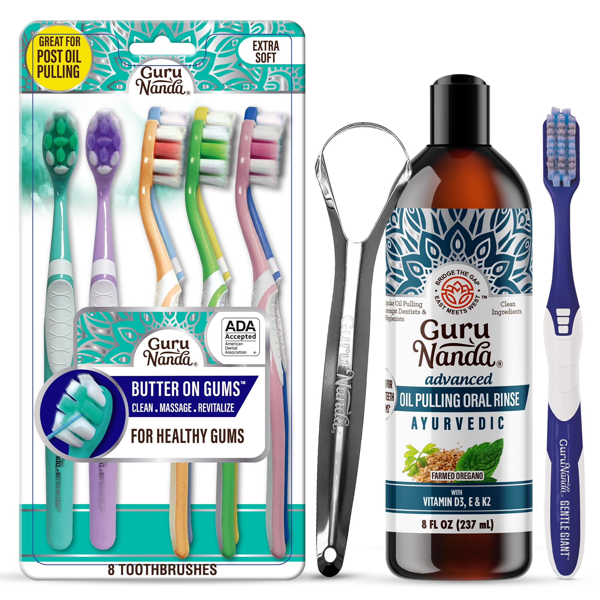 GuruNanda Butter on Gums Softex bristle toothbrush