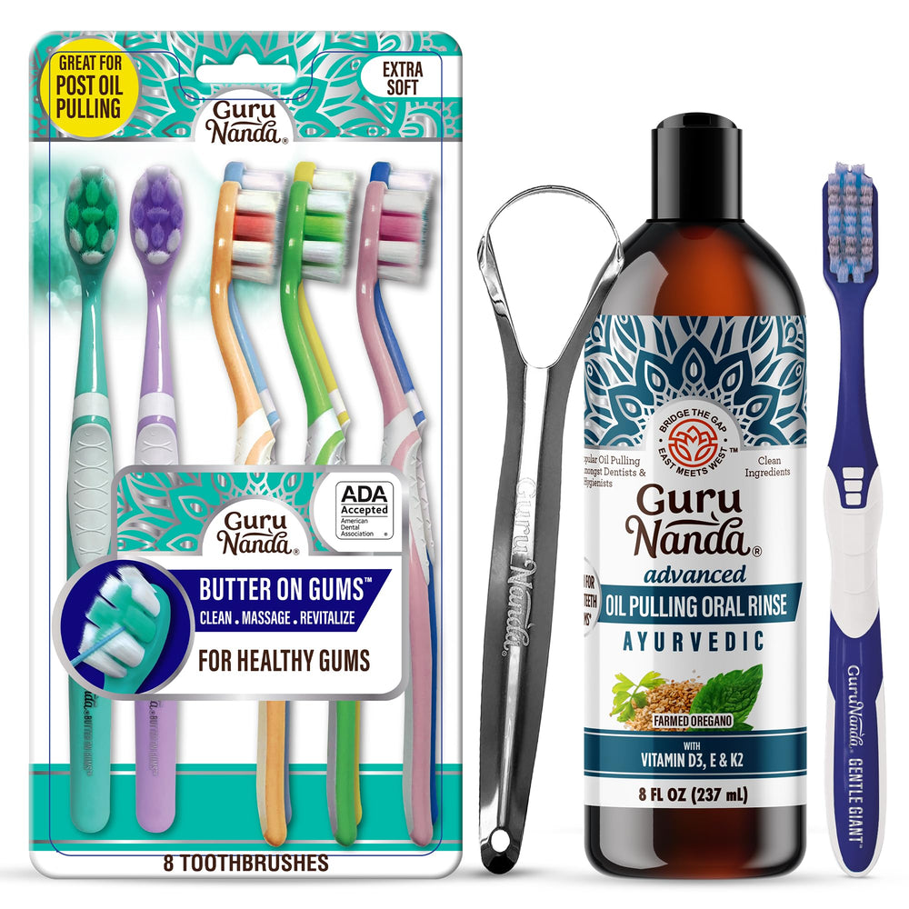 GuruNanda Butter on Gums Softex bristle toothbrush