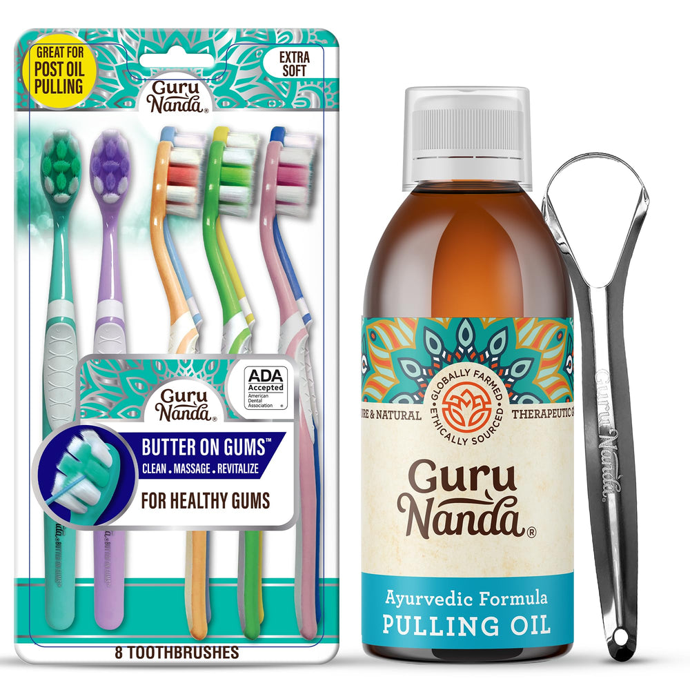 Butter on Gums Softex bristle toothbrush for gentle cleaning
