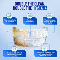 GuruNanda Aligner & Retainer Cleaning Foam bottle