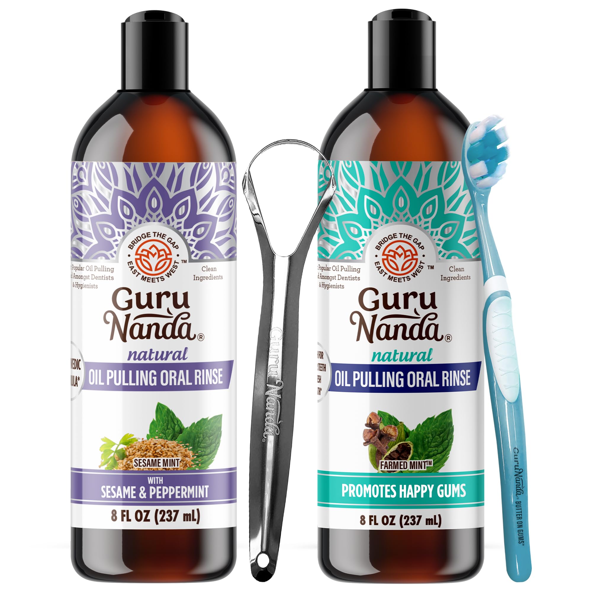 Front view of GuruNanda Glow & Go Kit
