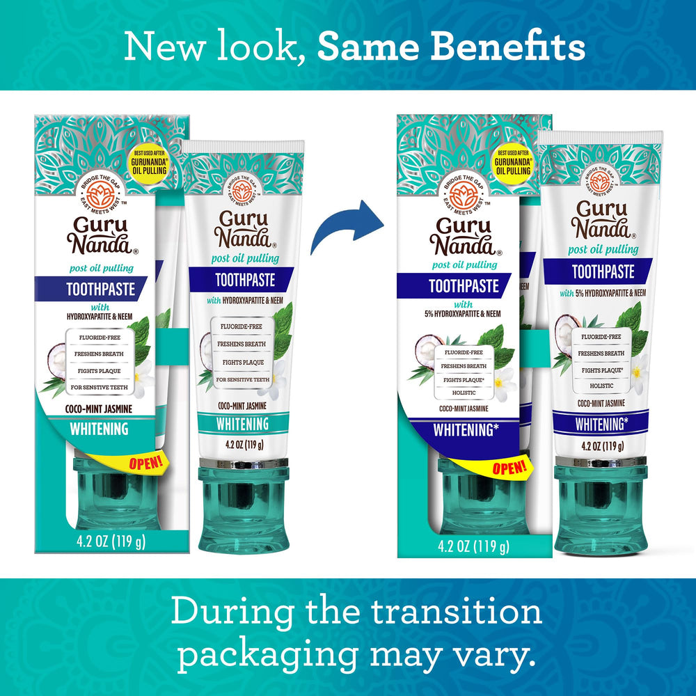 GuruNanda Hydroxyapatite Toothpaste with Neem