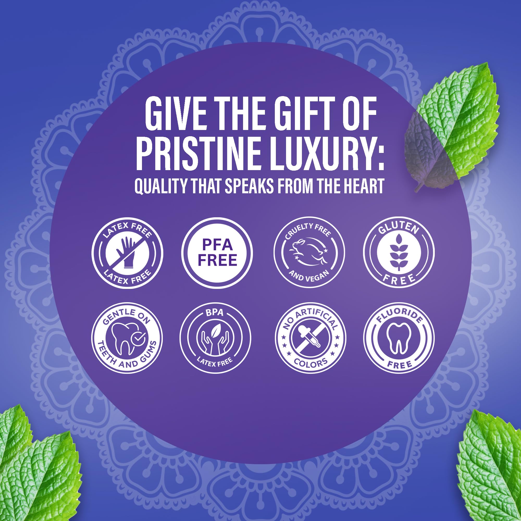 GuruNanda BPA and PFA-free certification badge