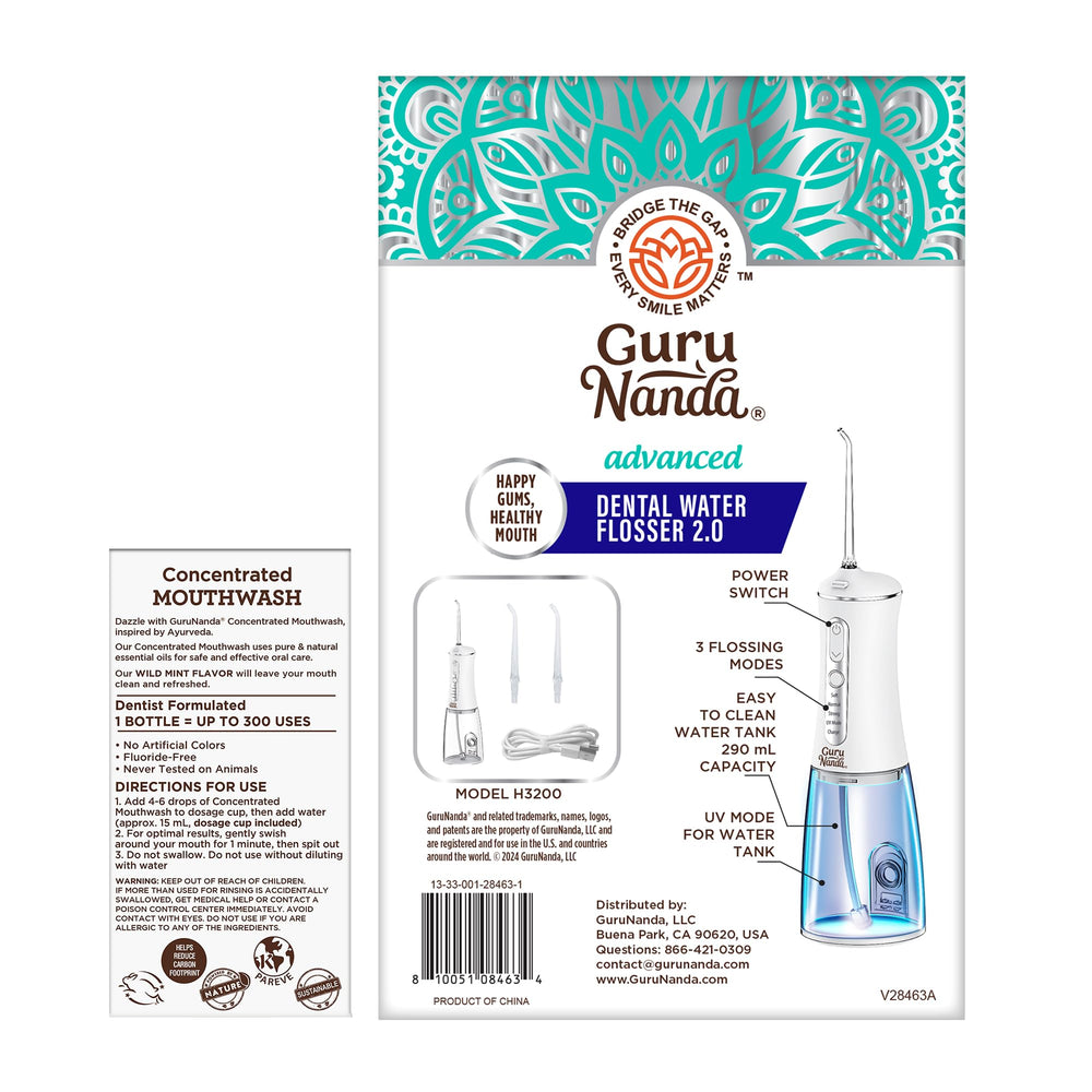 Packaging and travel-case accessories for GuruNanda kit