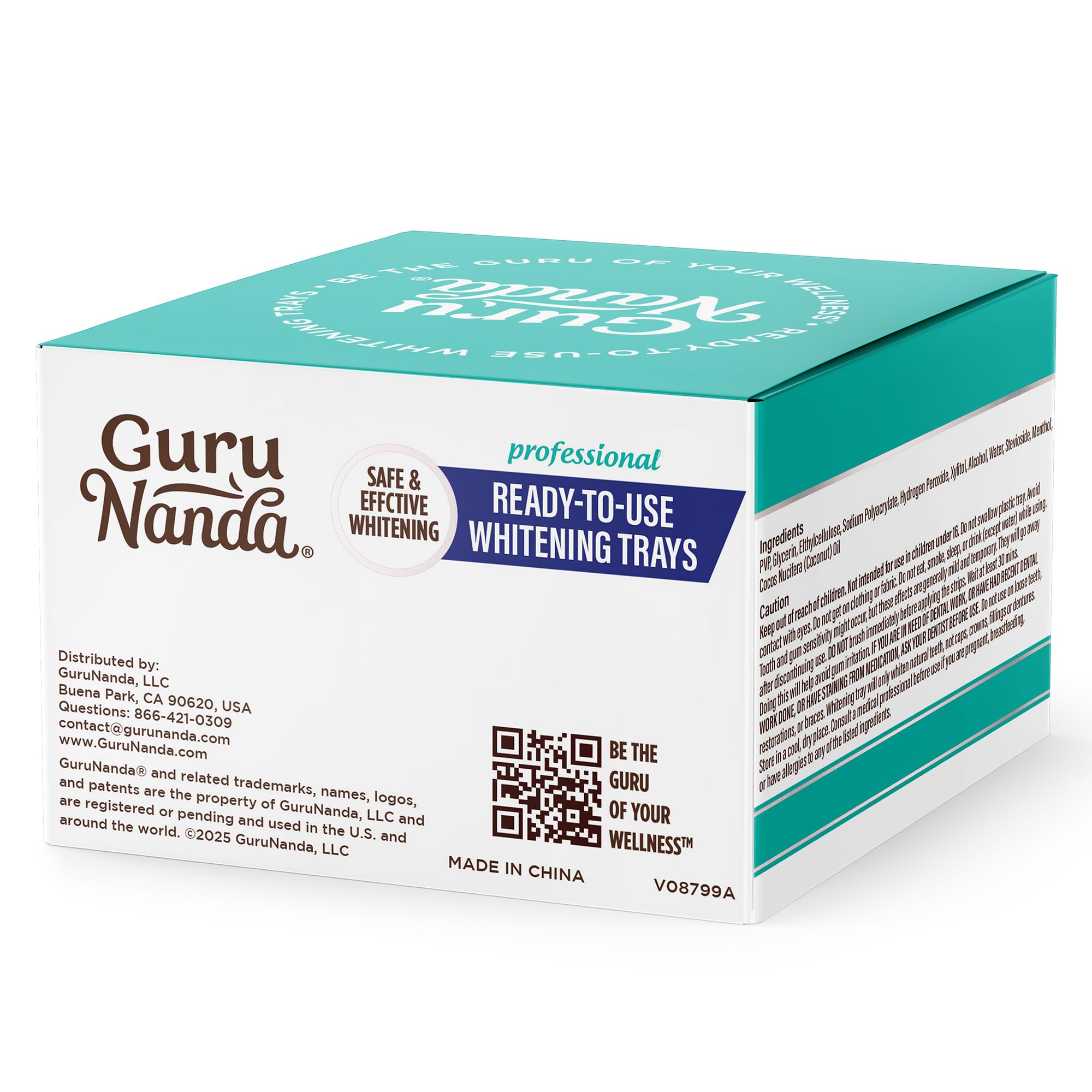 On-the-go whitening with comfortable fit