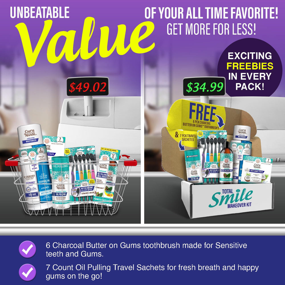 Whitening results preview for a brighter smile