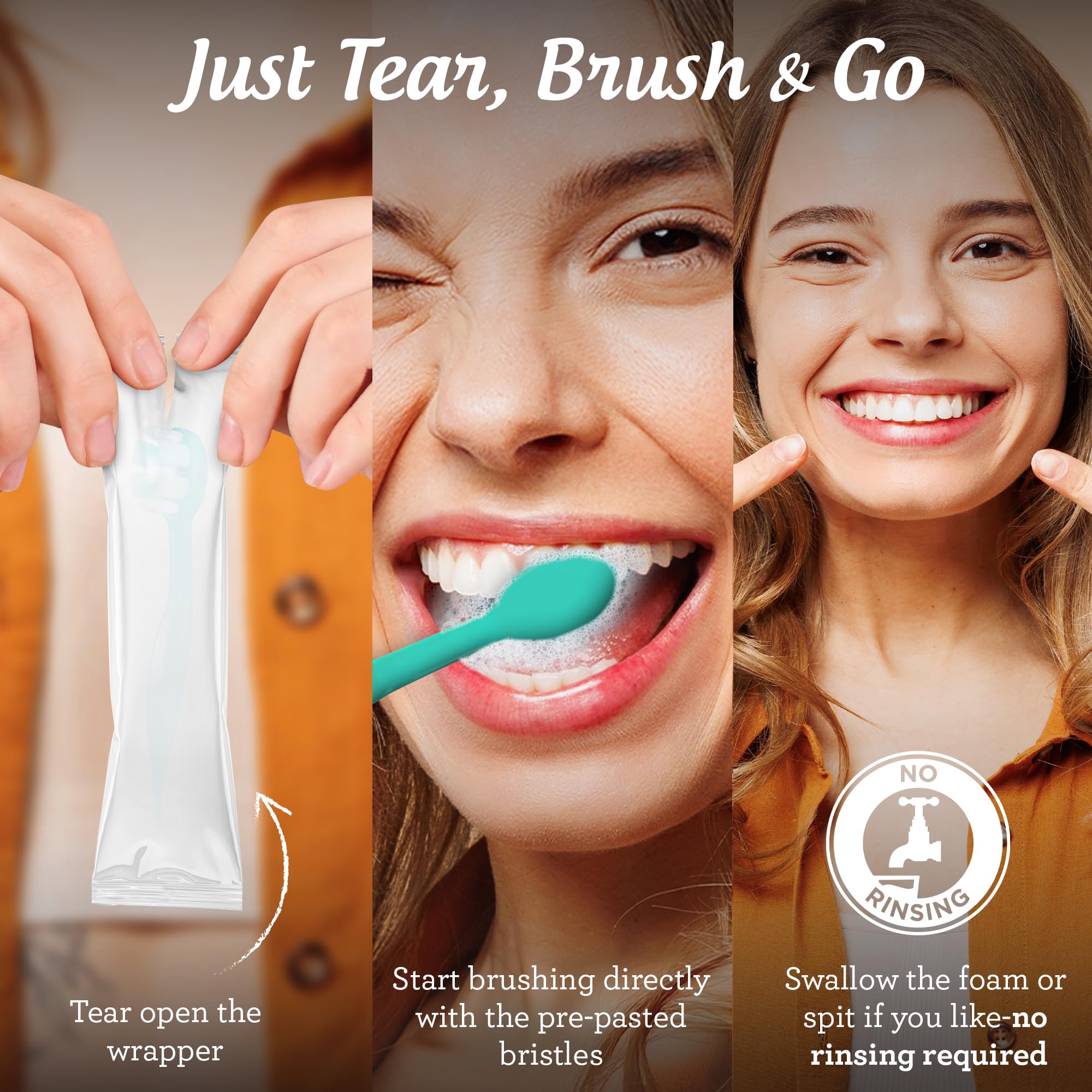 Complete travel-ready oral care kit for fresh breath on trips