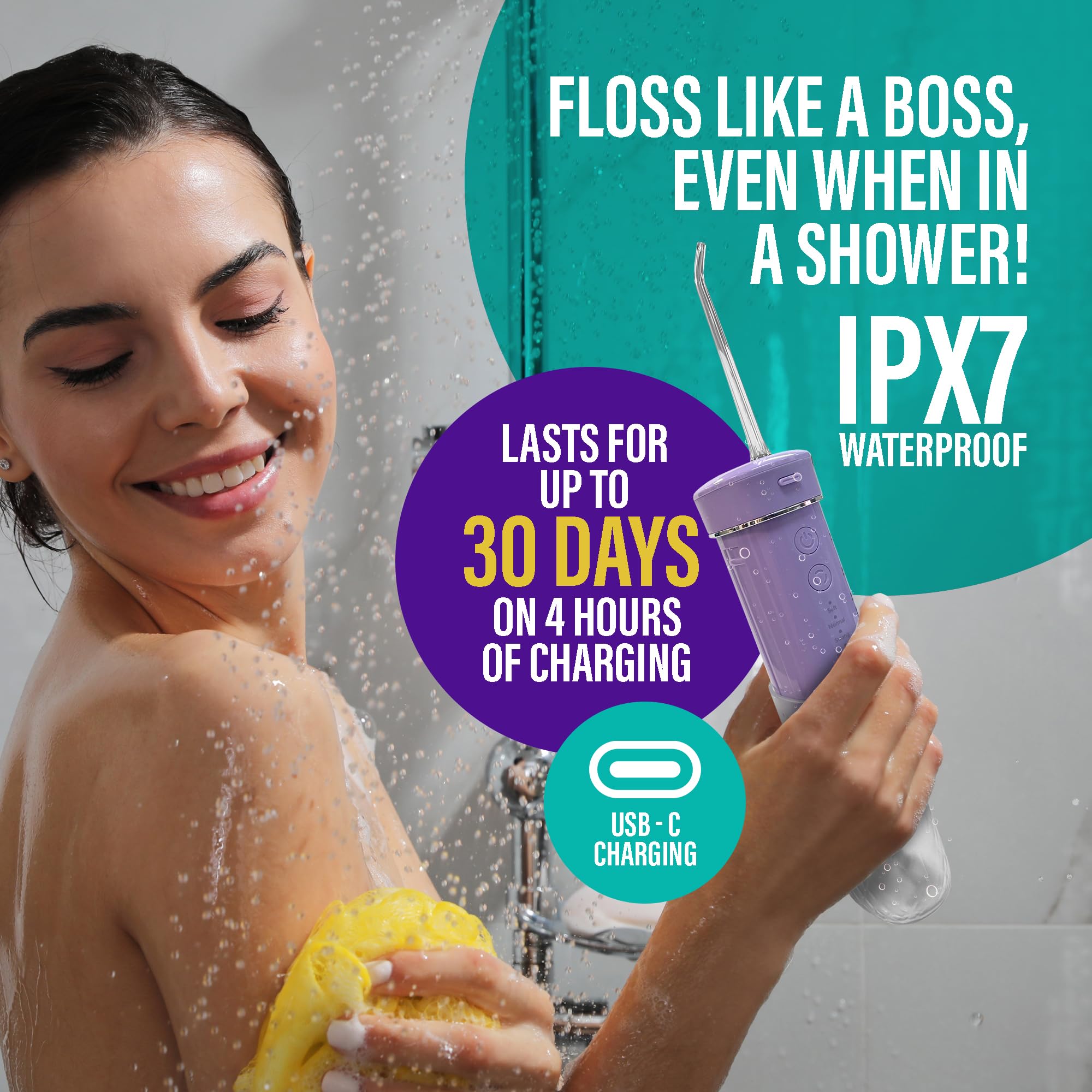 Travel-friendly oral care set for on-the-go