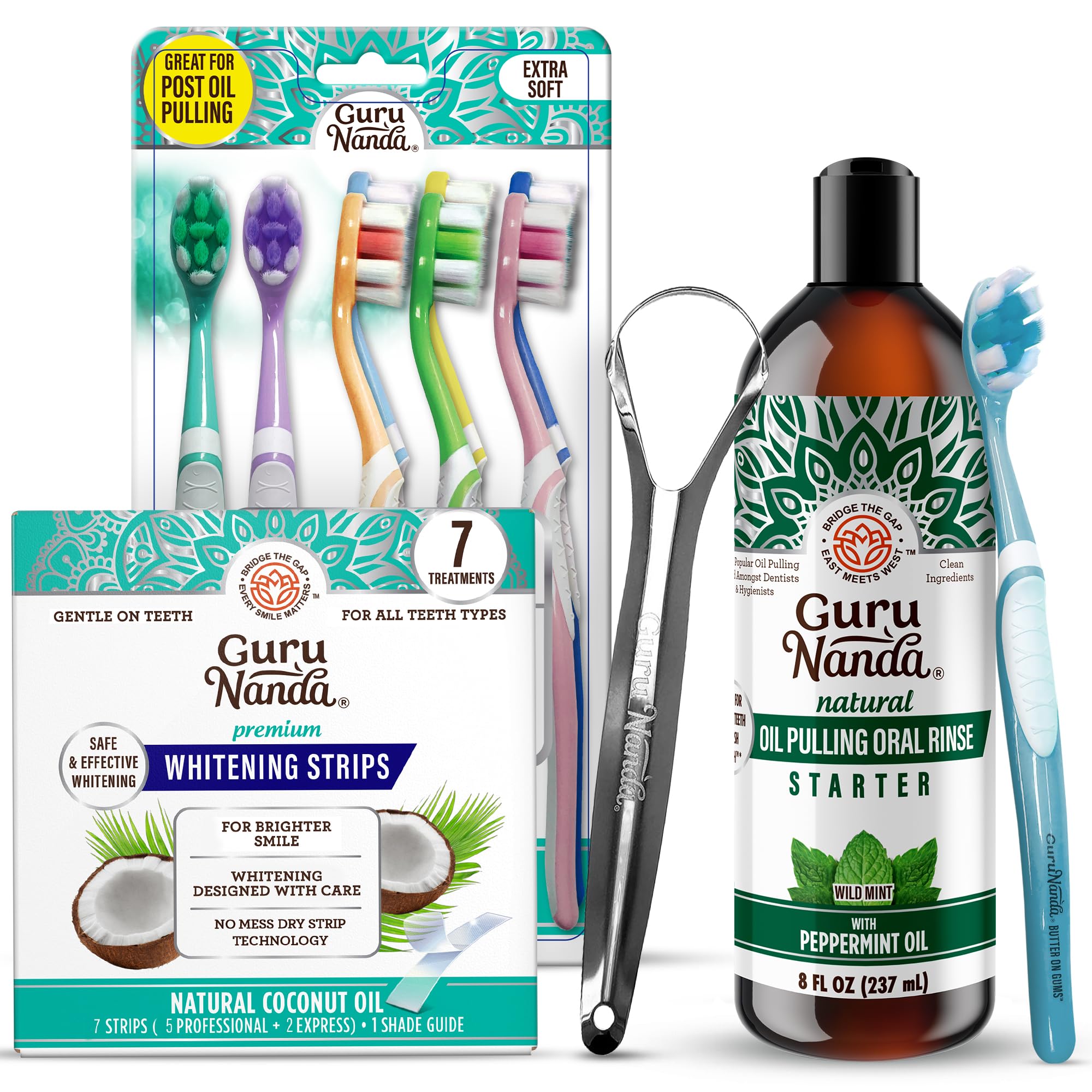 GuruNanda Ultimate Whitening & Care Bundle product image