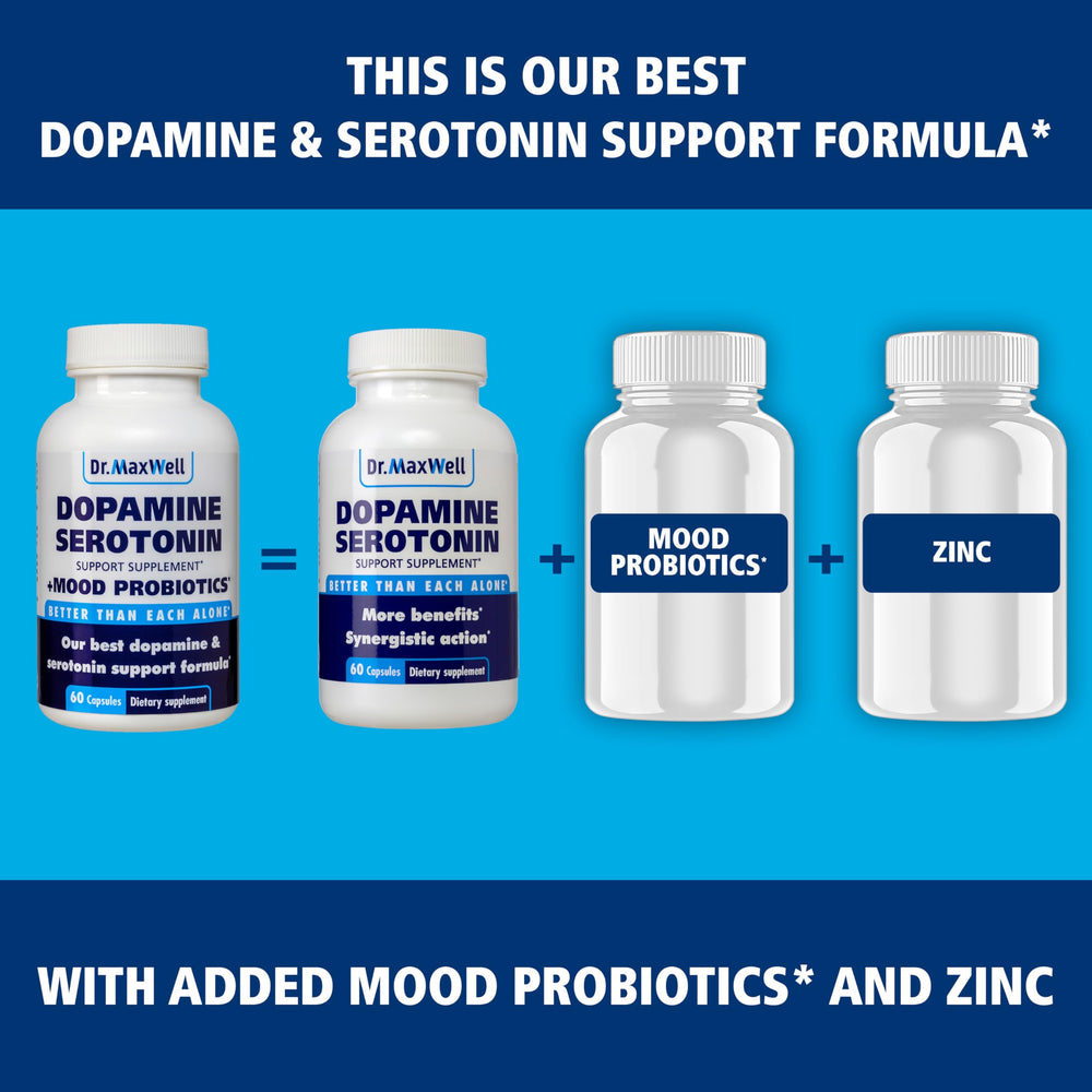 Illustration of gut brain health and mood support
