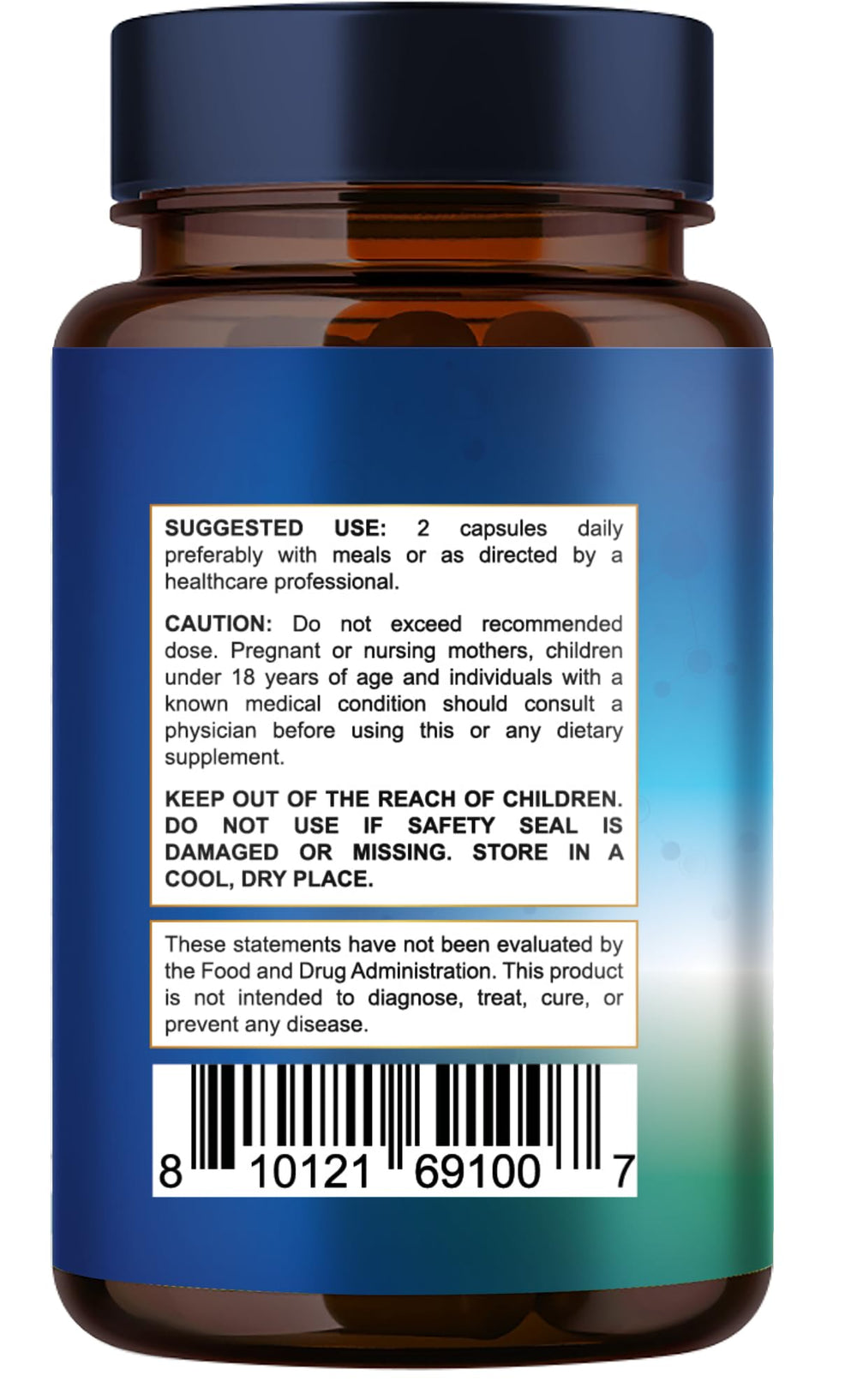 Gut Cleanse bottle side view