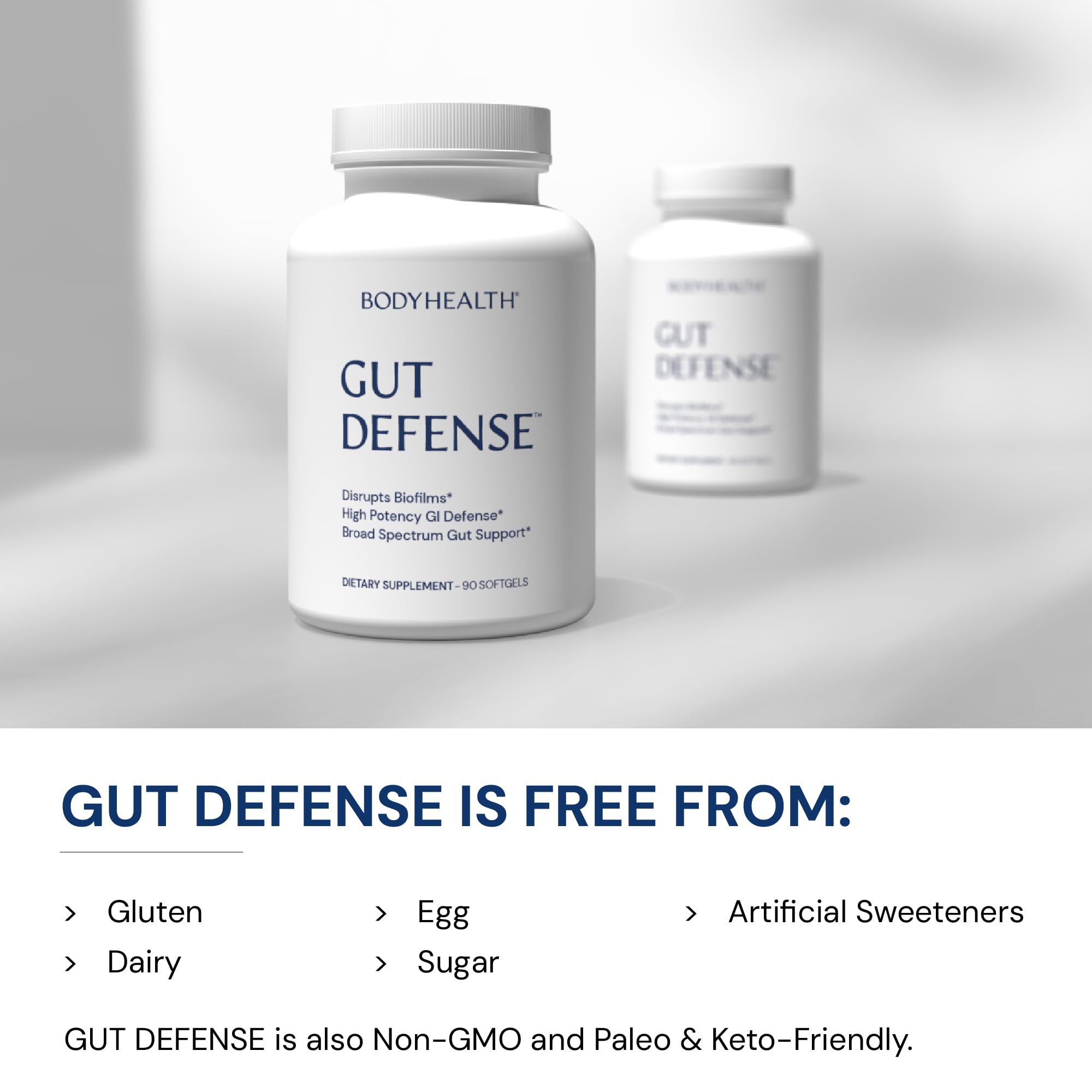 Illustration of gut barrier and digestive system