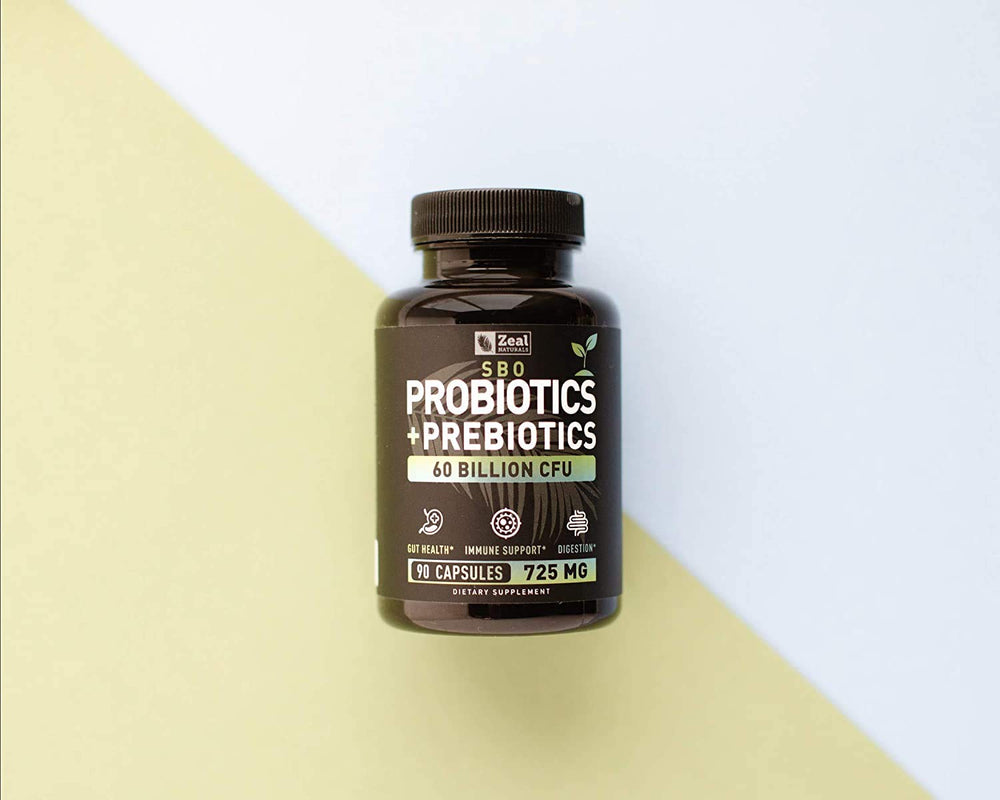 Graphic depicting gut health and balanced microbiome