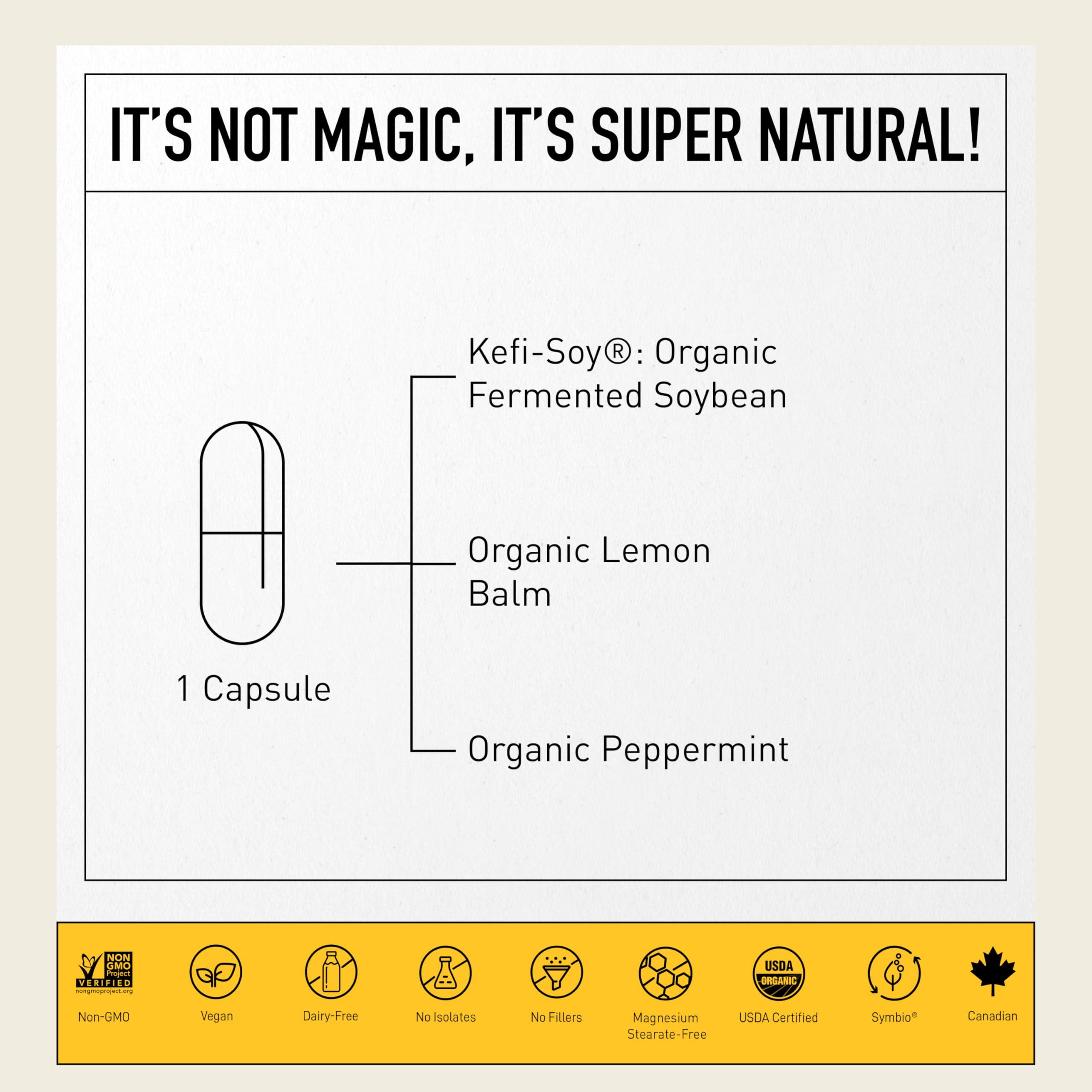 Fermentation process concept for Symbio Kefir-Kombucha