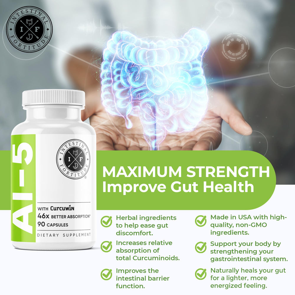 Infographic of gut health ingredients