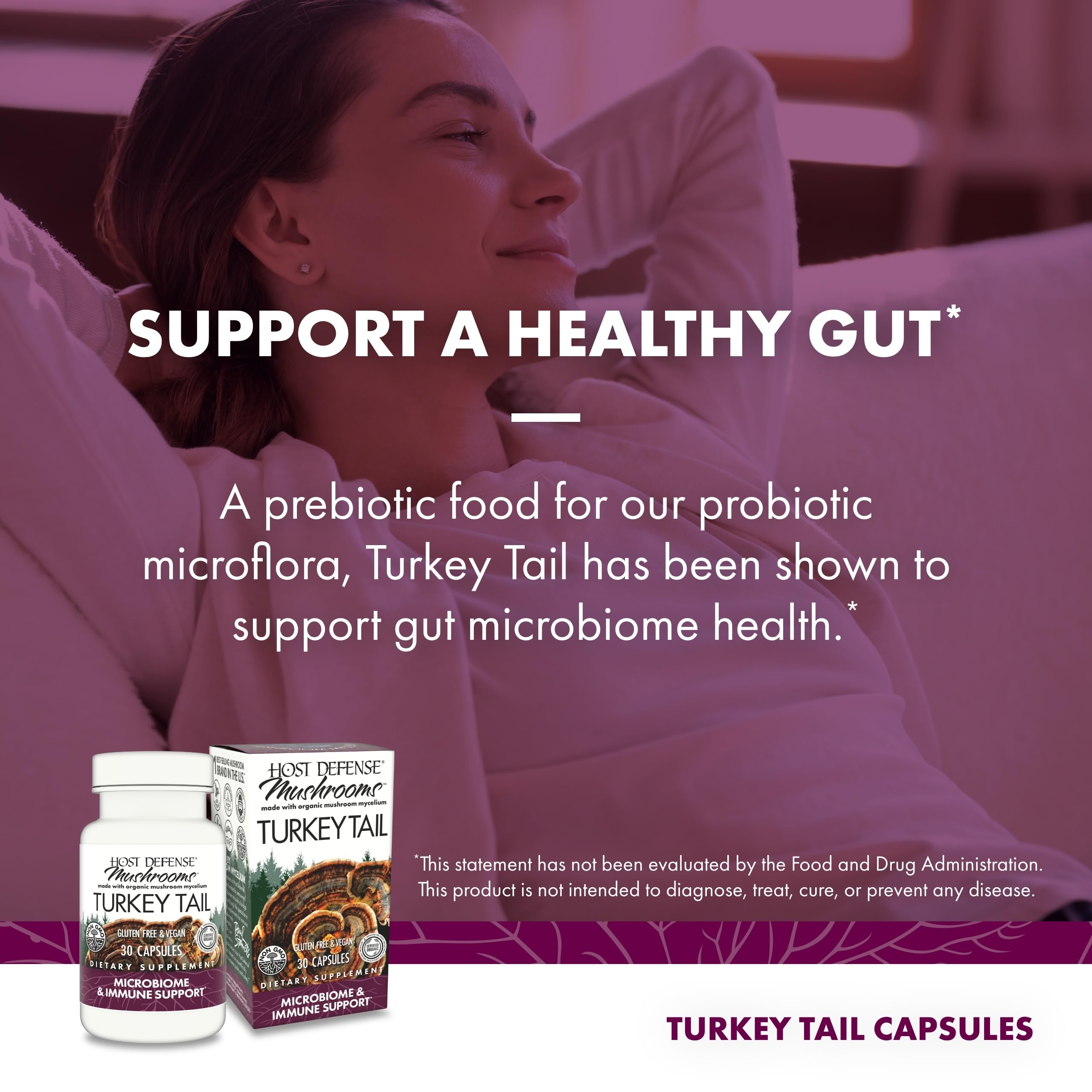 Illustration of gut microbiome and digestive health