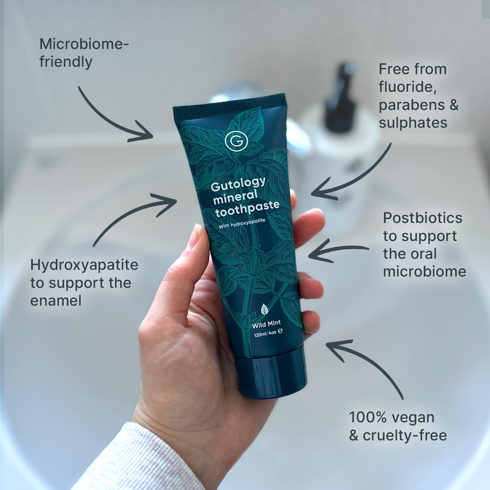 Hydroxyapatite toothpaste ingredients