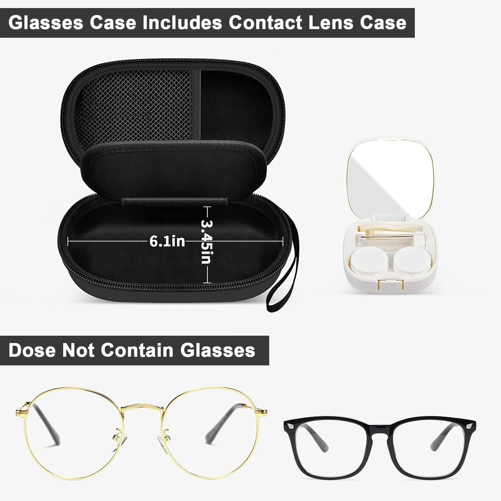 Open view showing partition and mesh pocket for accessories