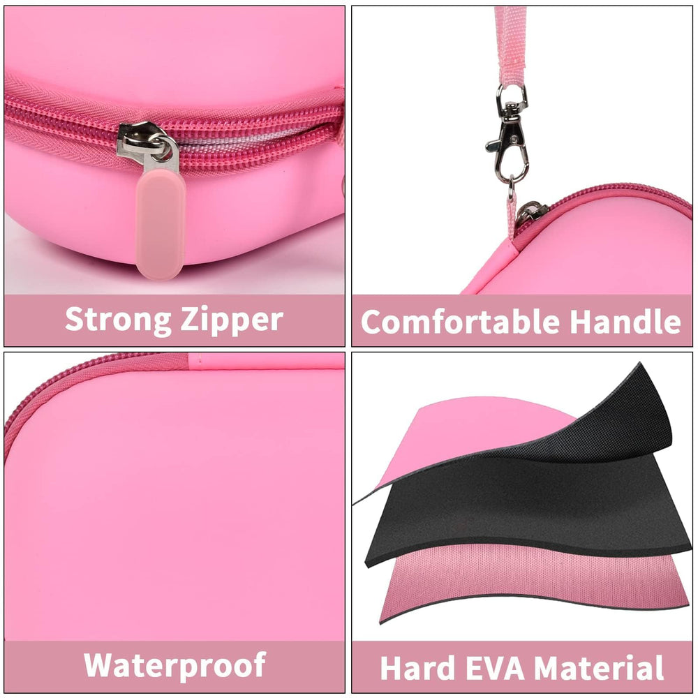 Hard shell EVA/PU material protecting glasses and lenses