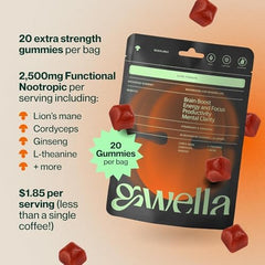 Gwella Focus Gummies Extra Strength packaging