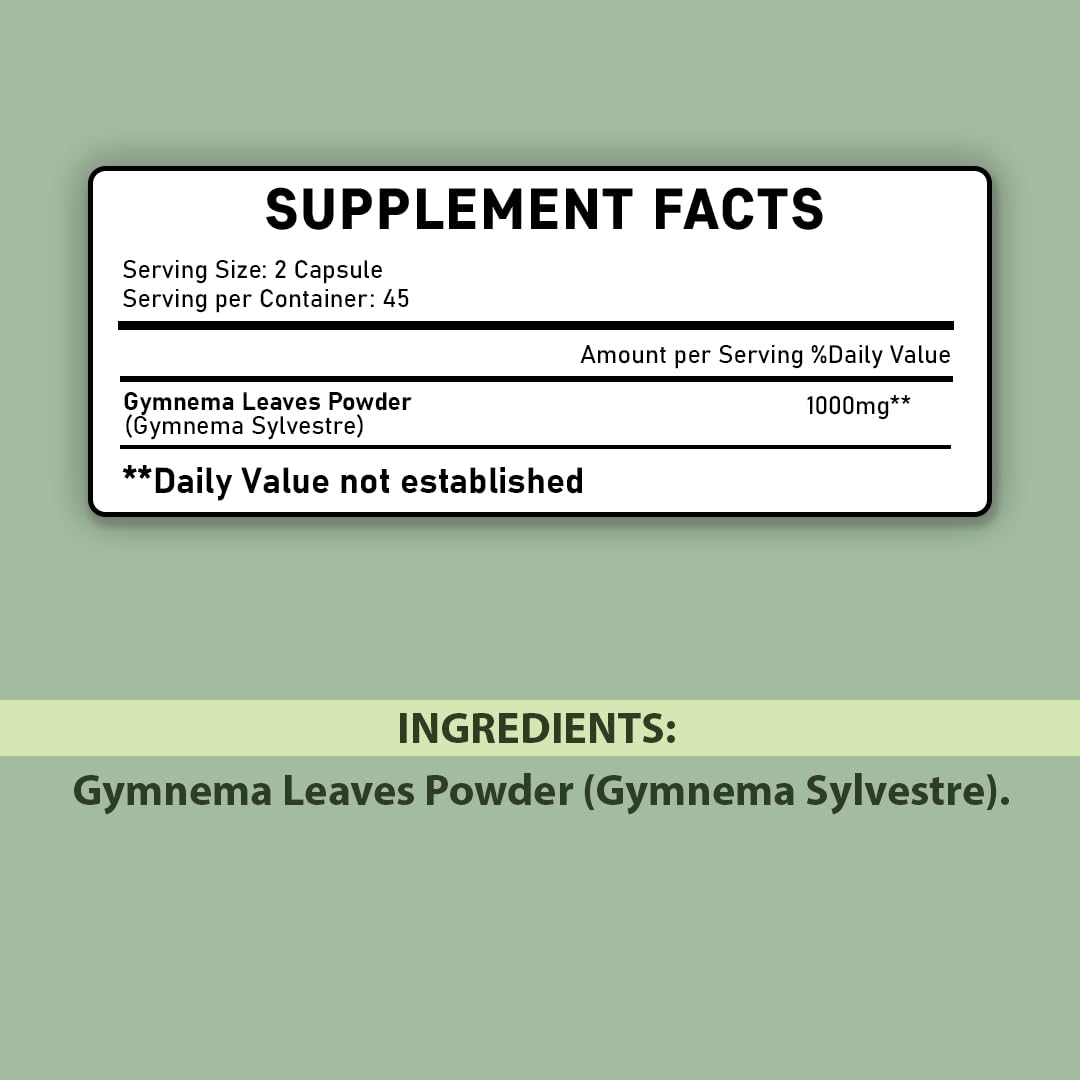 Hero shot of Gymnema Tablets 1000 mg