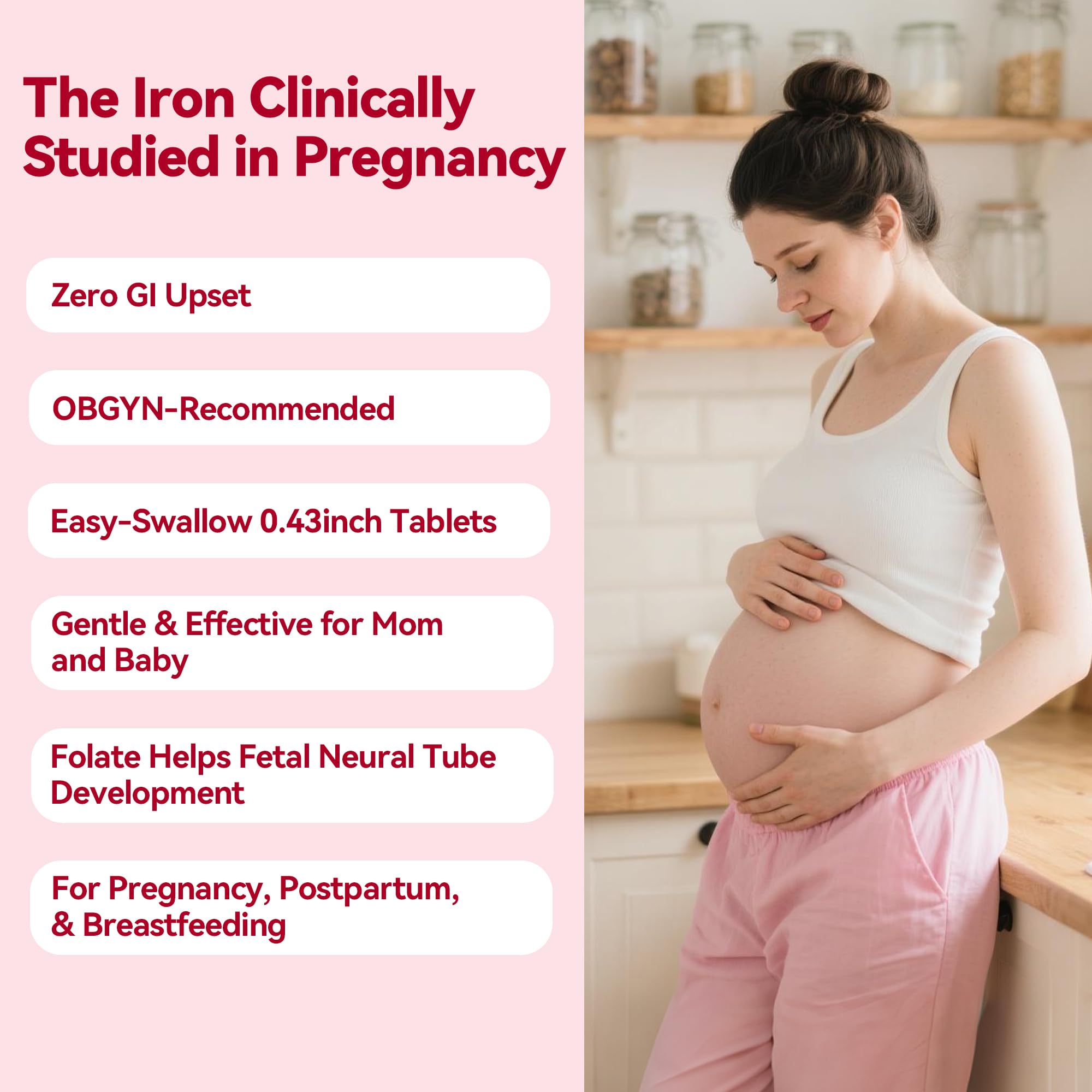 Gynable Iron Plus bottle side view