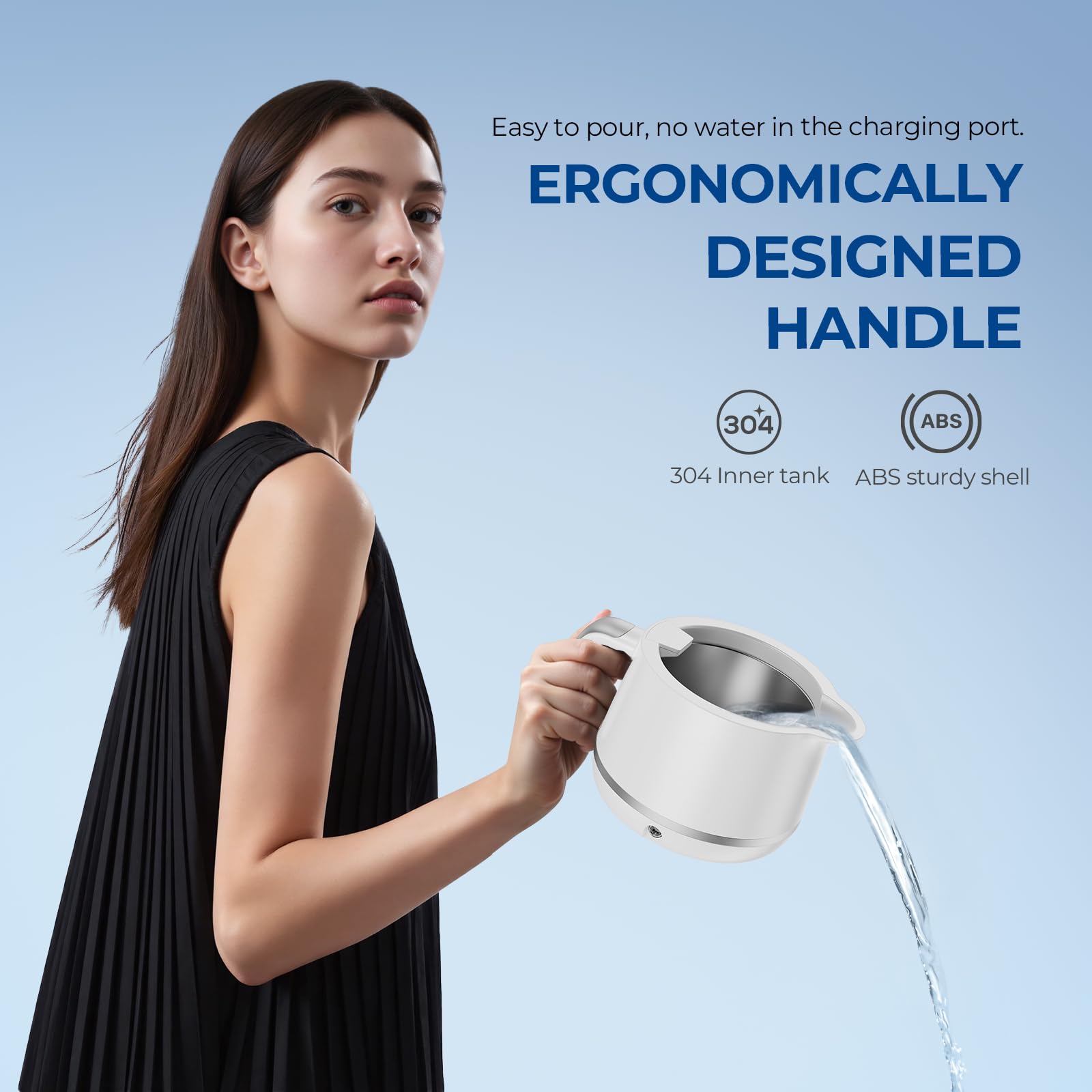 Upgraded UV light system for 360 degree cleaning