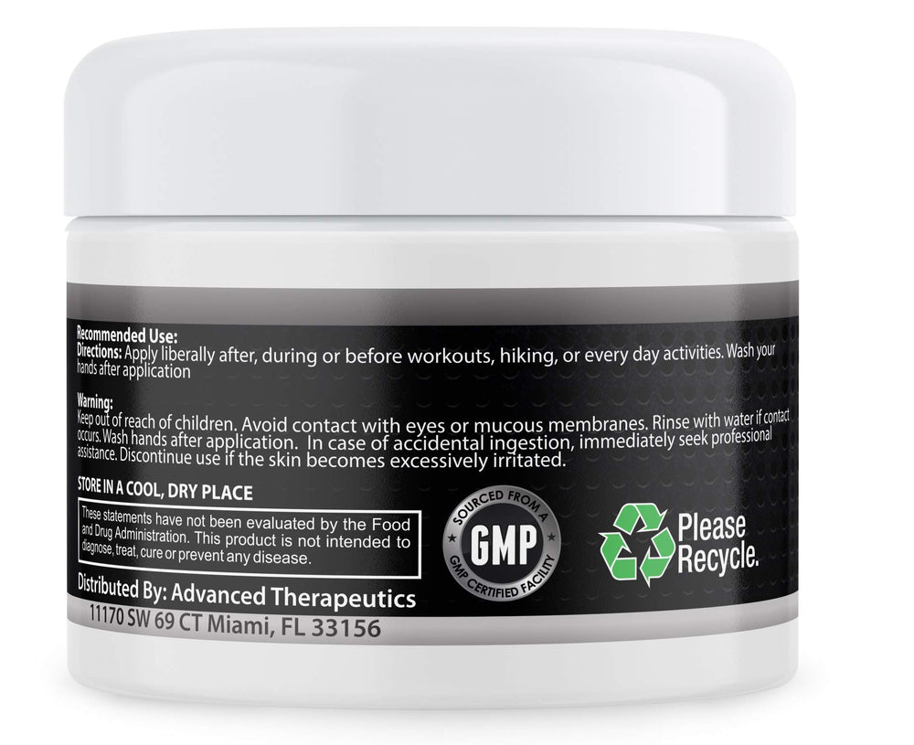 Gyno Burn Chest Fat Burner warming cream in use