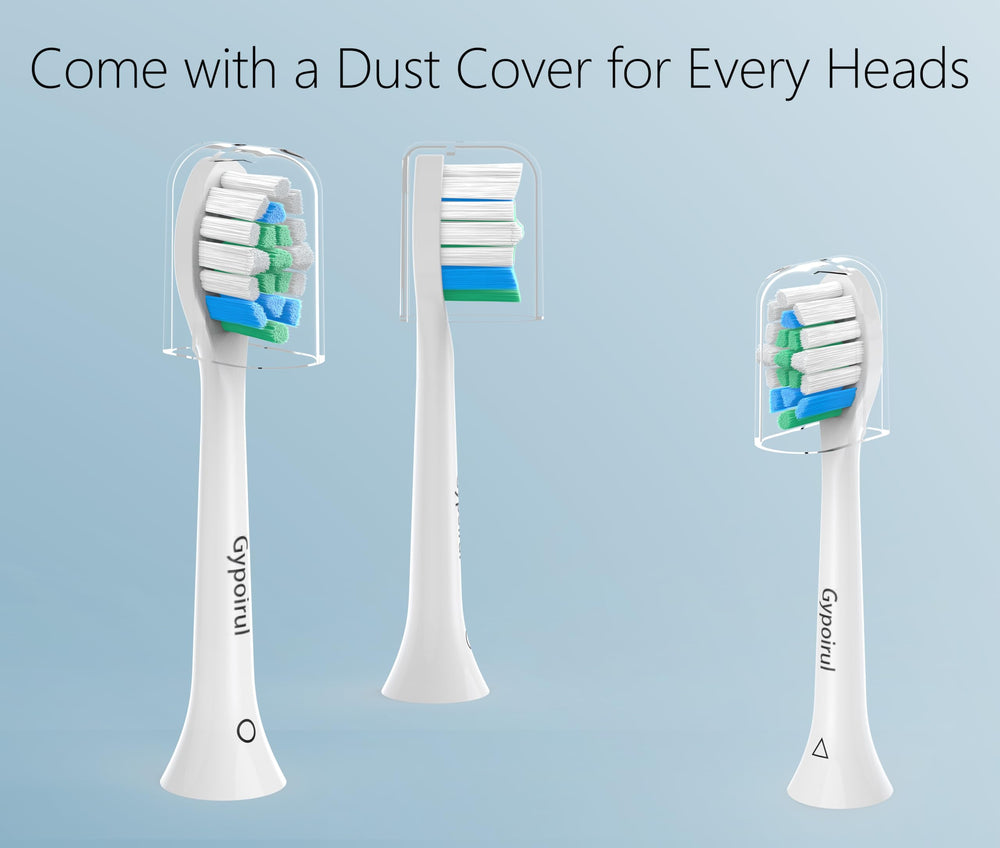 End-rounded bristles for gentle and effective cleaning