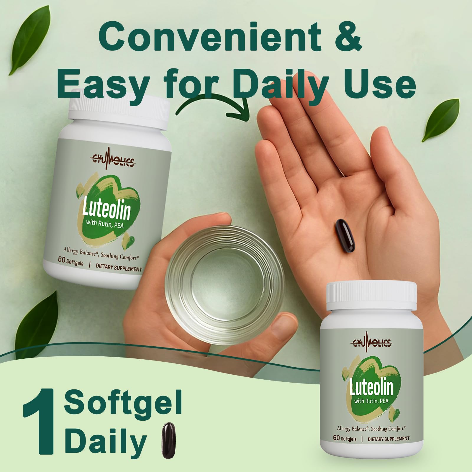 Daily use: one softgel per day