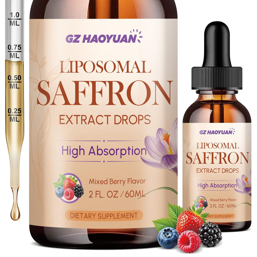 GZ HAOYUAN Liposomal Saffron Drops bottle